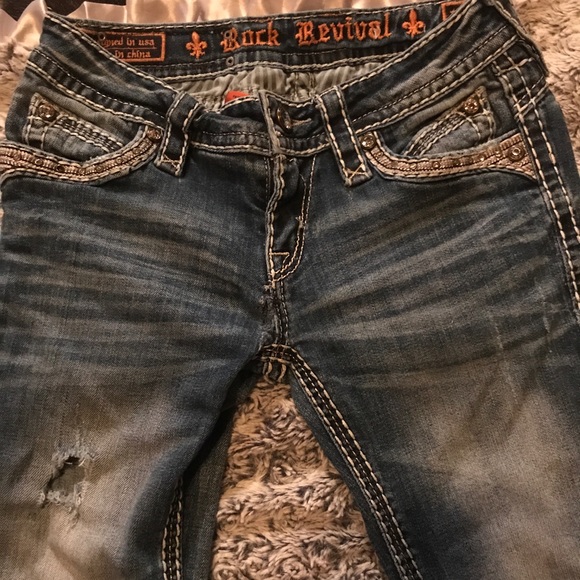 Rock Revival Boot Cut Jeans - Picture 3 of 5